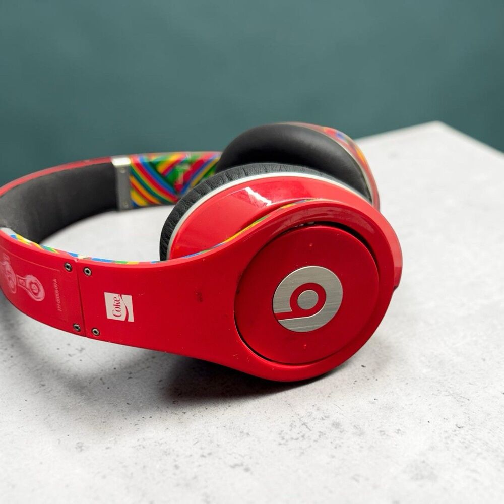 Studio Beats By Dre Coca Cola LIMITED Edition for London Olympics 2012 FOR PARTS